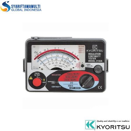 Kyoritsu MODEL 3132A Analogue Insulation / Continuity Tester