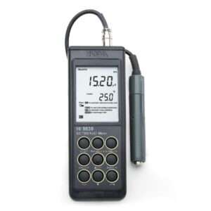 Hanna HI9835 EC/TDS/NaCl/°C Portable Meter