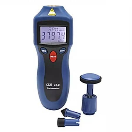 CEM AT-10 Digital Contact / Non-contact Tachometer