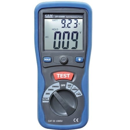 CEM DT-5300B Earth Resistance Tester