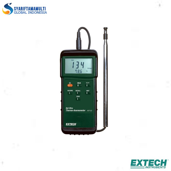 Extech 407123 Heavy Duty Hot Wire Thermo-Anemometer