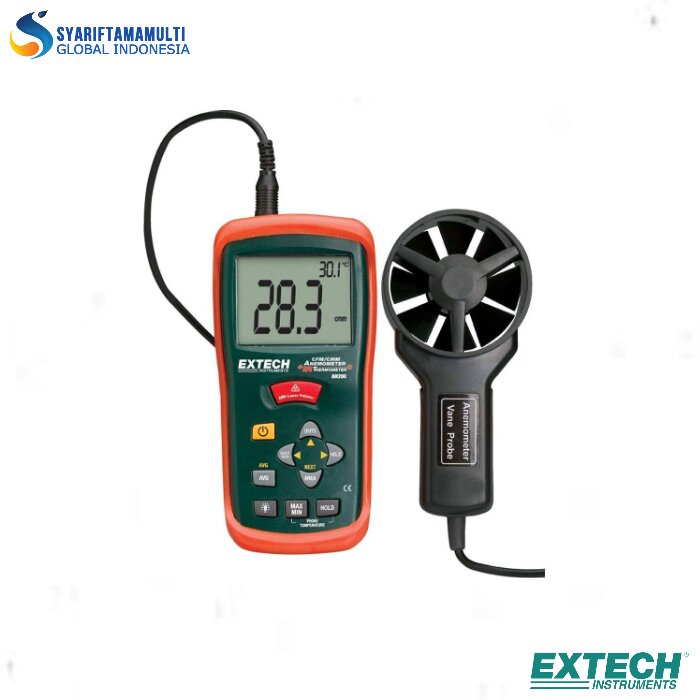 Extech AN200 CFM/CMM Mini Thermo-Anemometer with built-in InfraRed Thermometer