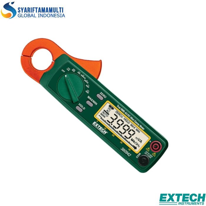 Extech 380942 30A True RMS AC/DC Mini Clamp Meter