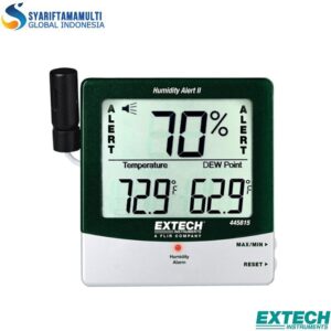 Extech 445815 Hygro-Thermometer Humidity Alert with Dew Point