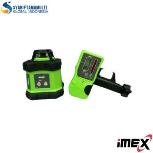 iMEX E60 Rotary Laser Kit inc tripod & 2m staff