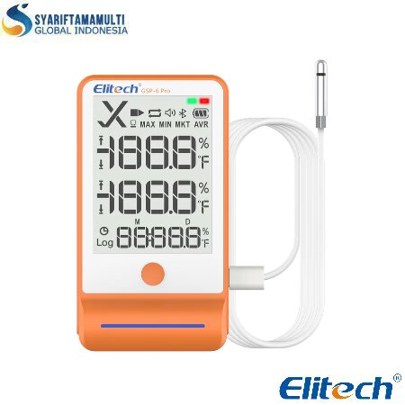 Elitech GSP-6 Pro Temperature Humidity Data Logger